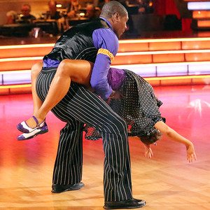 Jacoby Jones, Karina Smirnoff, Dancing with the Stars Jacoby Jones, Karina Smirnoff, Dancing with the Stars